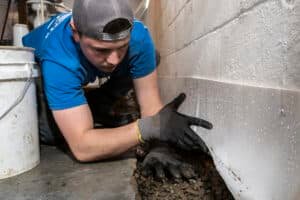 Basement waterproofing