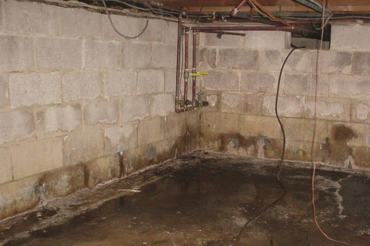 Interior vs exterior basement waterproofing in a South Bend home