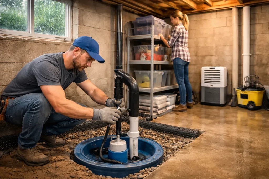 Solutions for a dry and healthy basement