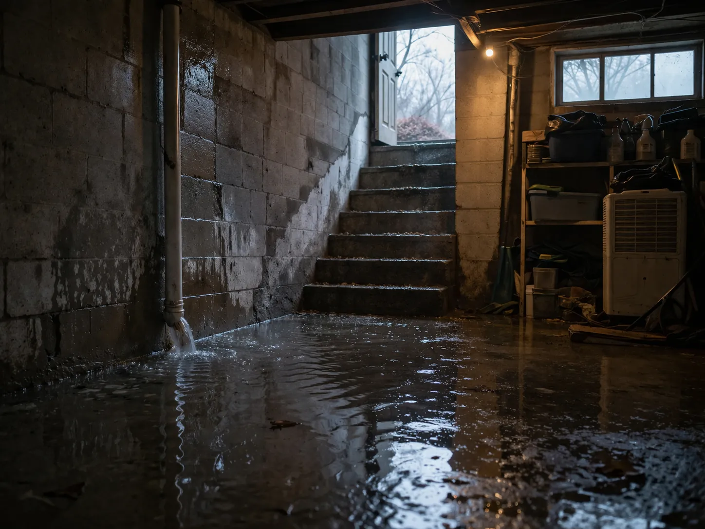 flooding basement